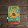 Metallschild "Pilot’s Garage – Open 24 Hours – Jet Fuel & Repairs"