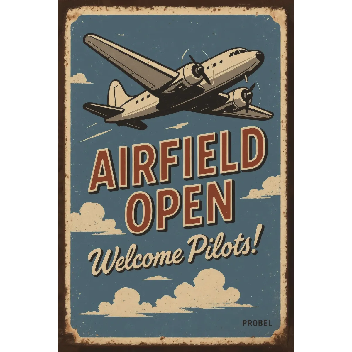 Airfield Open – Welcome Pilots! (Twin Engine Plane)