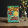 Tin Sign "Давай попробуем что-то новенькое" (RUS), 20×30 cm